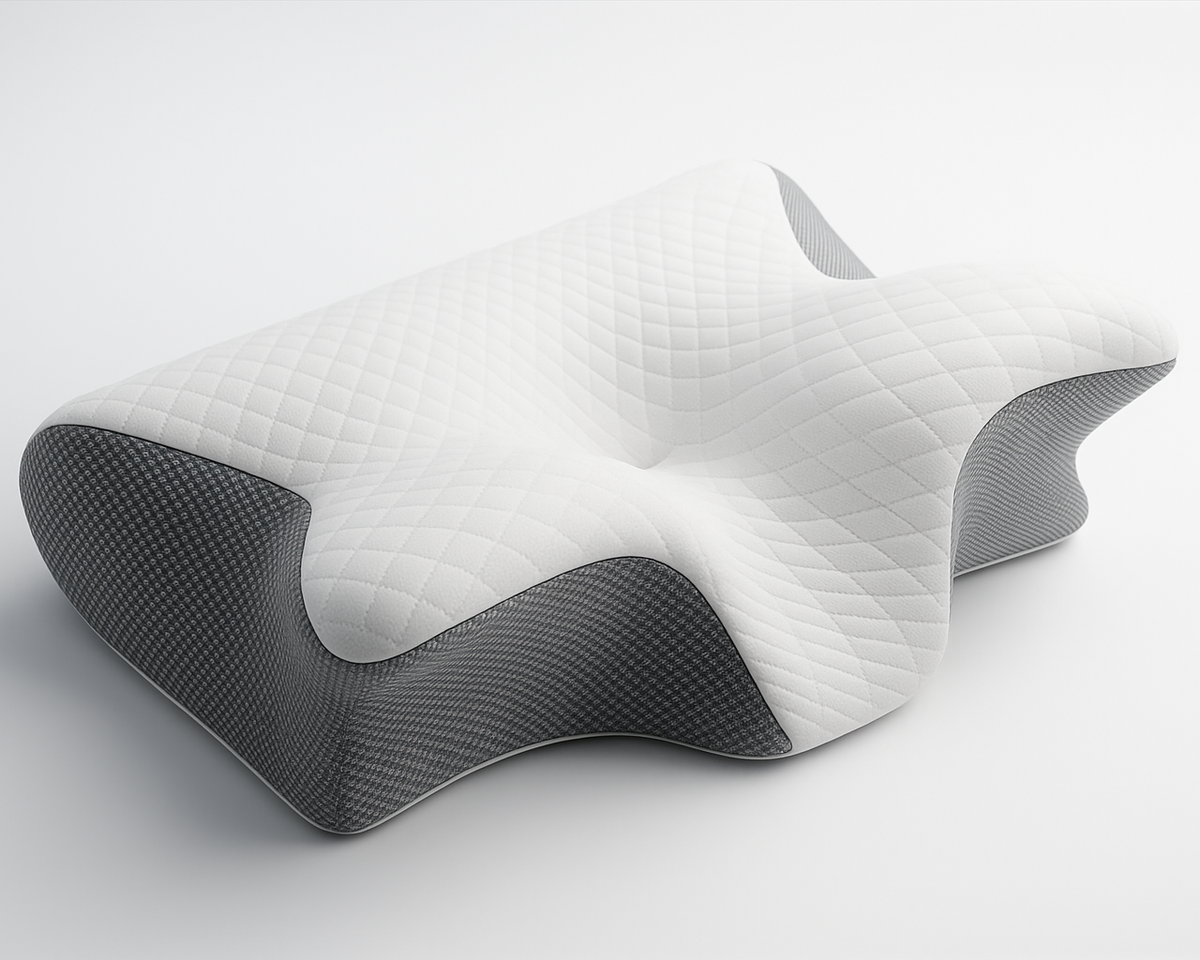 ☁️  Oreiller Papillon Mémoire de Forme – Soulage les Cervicales