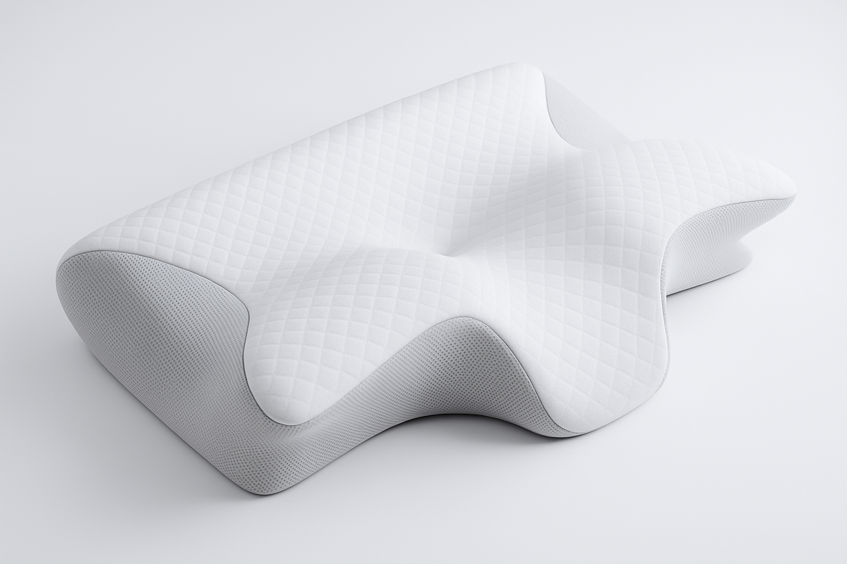 ☁️  Oreiller Papillon Mémoire de Forme – Soulage les Cervicales